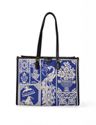 borsa shopper big azulejos royal - Frida SRL