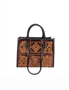 borsa shopper big velluto ricamo bordeaux - my best bag - shopper