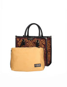 borsa shopper big velluto ricamo bordeaux - my best bag - shopper