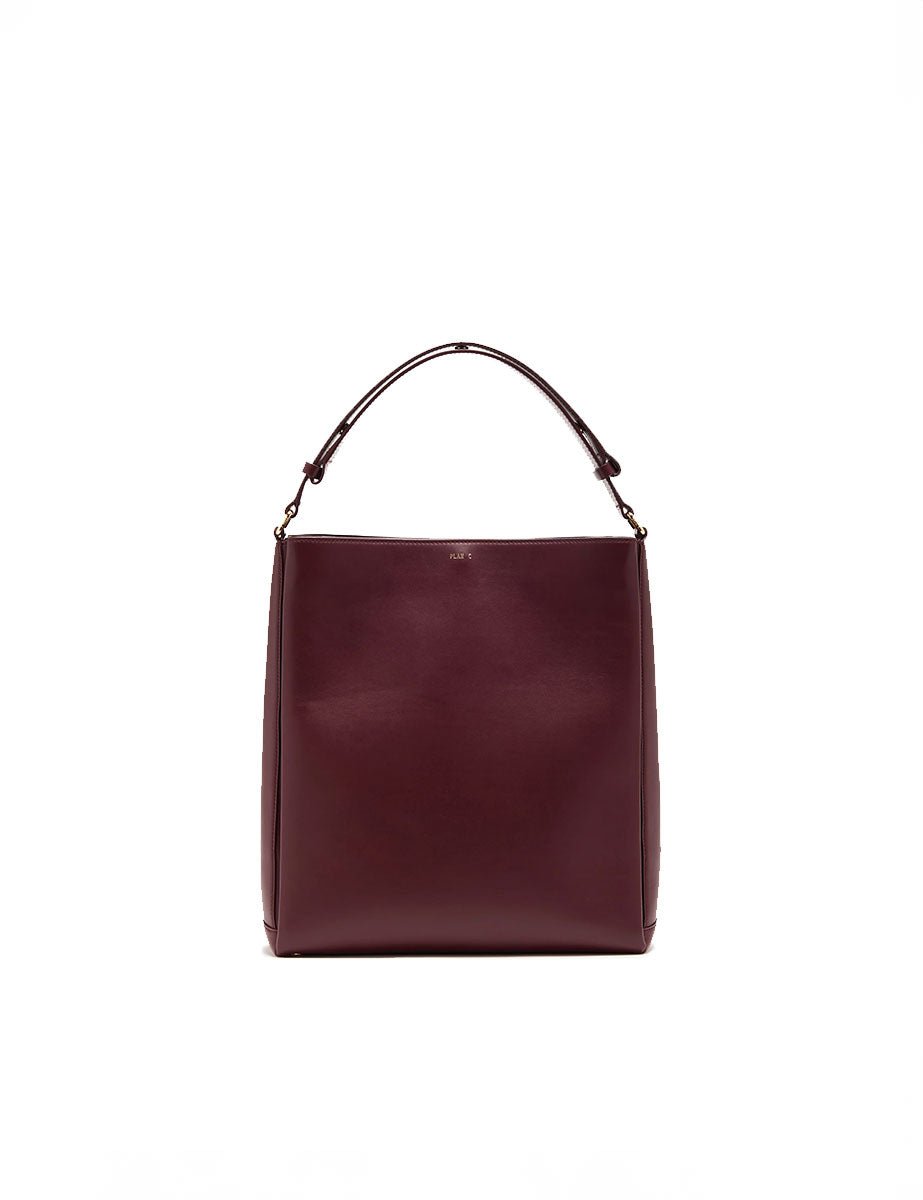 borsa shopper burgundy - plan c - shopper