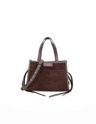 borsa shopper lacci cioccolato - my best bag - shopper