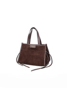 borsa shopper lacci cioccolato - my best bag - shopper