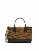 borsa shopper rafia tiger print - n21 alessandro dell'acqua - shopper