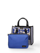 borsa shopper small azulejos royal - Frida SRL