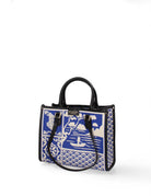 borsa shopper small azulejos royal - Frida SRL