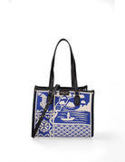 borsa shopper small azulejos royal - Frida SRL