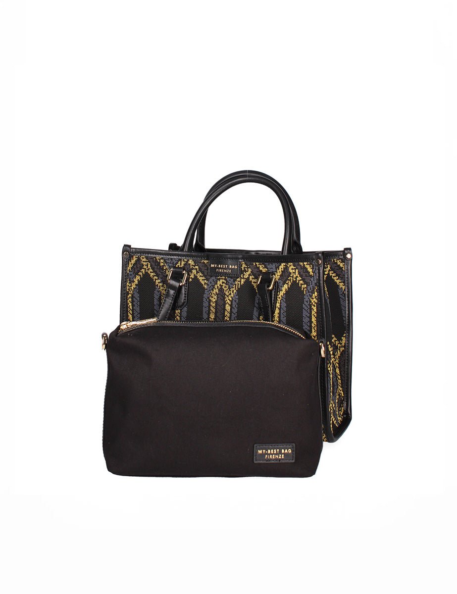 borsa shopper small tessuto tiepolo - my best bag - shopper