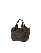 borsa small dua dark brown - gianni chiarini - shopper