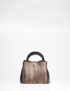 borsa small ingrid frange bronzo - Frida SRL