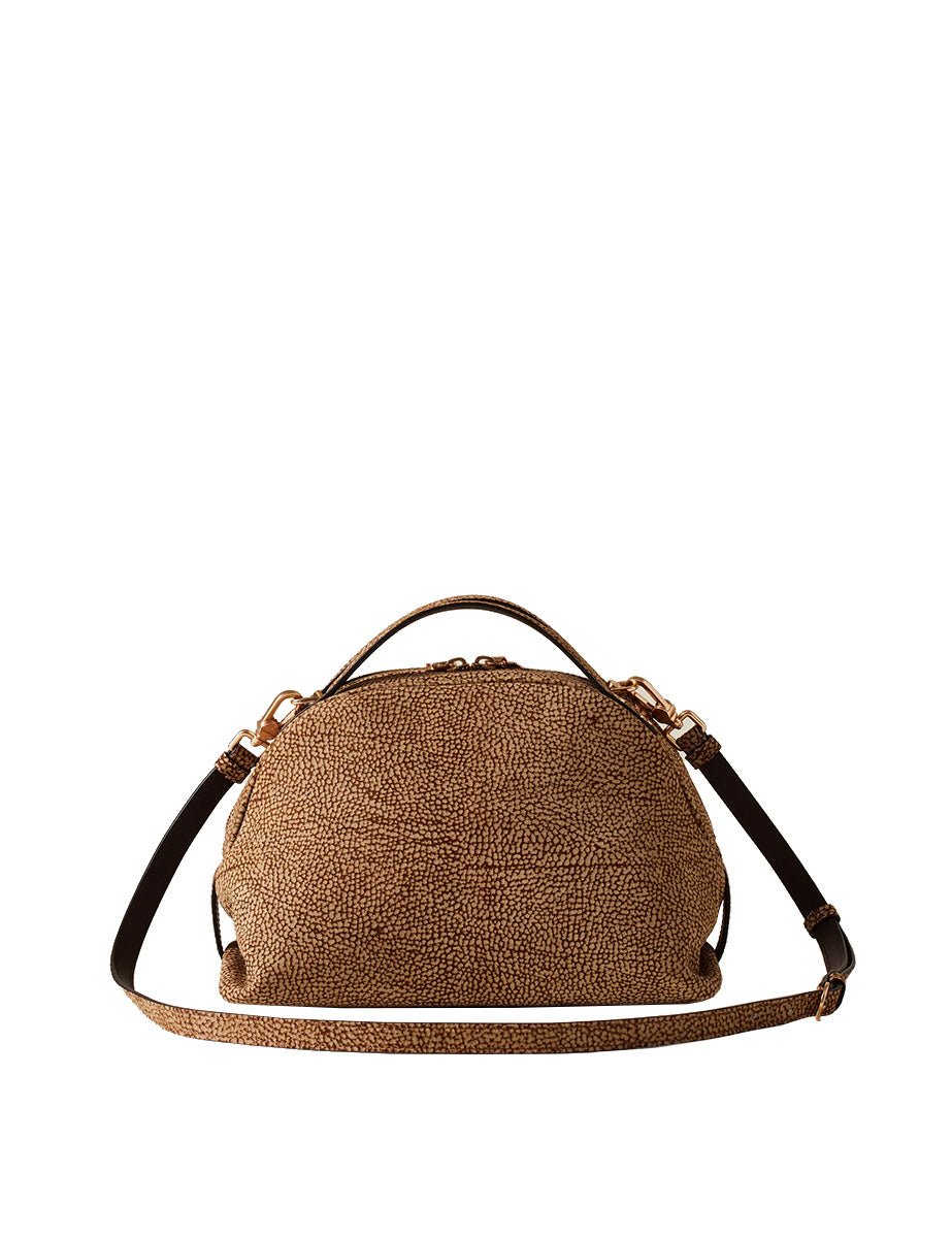 borsa small pelle icon naturale - borbonese - clutch