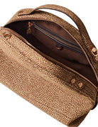 borsa small pelle icon naturale - borbonese - clutch