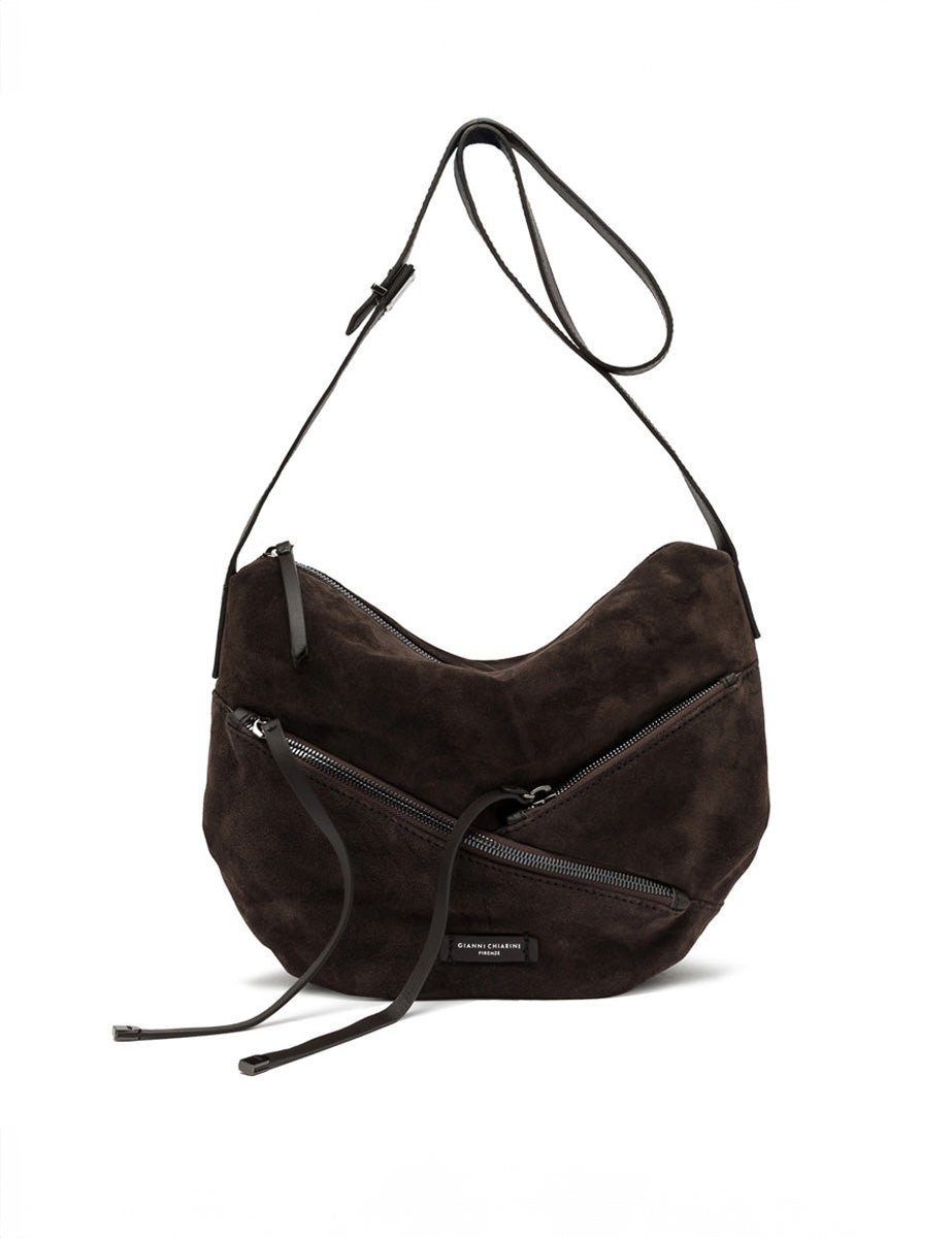borsa suede shania moka - Frida SRL