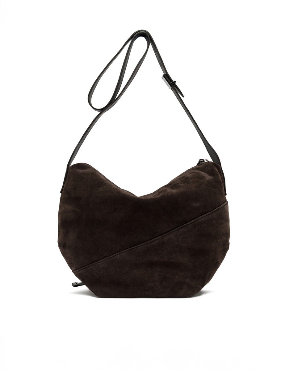 borsa suede shania moka - Frida SRL