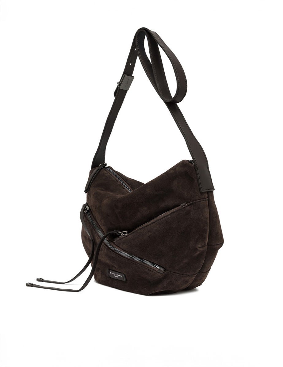 borsa suede shania moka - Frida SRL