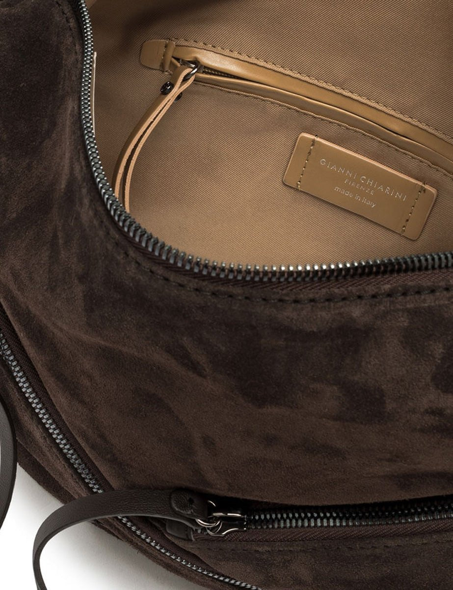 borsa suede shania moka - Frida SRL