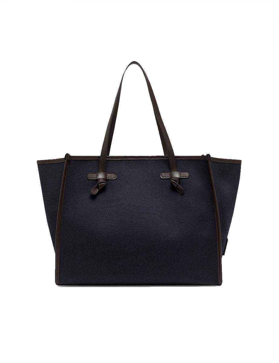 borsa tessuto marcella blu - gianni chiarini - shopper