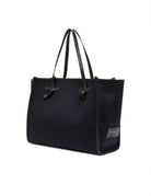borsa tessuto marcella blu - gianni chiarini - shopper