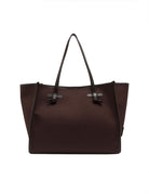 borsa tessuto marcella marrone scuro - gianni chiarini - shopper