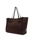borsa tessuto marcella marrone scuro - gianni chiarini - shopper