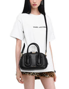 borsa the bauletto top handle pelle nero - marc jacobs - shopper