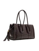 borsa the carryall city tote pelle marrone cioccolato - marc jacobs - shopper