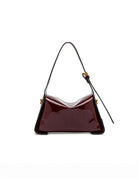 borsa vernice penelope wine berry - gianni chiarini - clutch