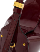 borsa vernice penelope wine berry - gianni chiarini - clutch