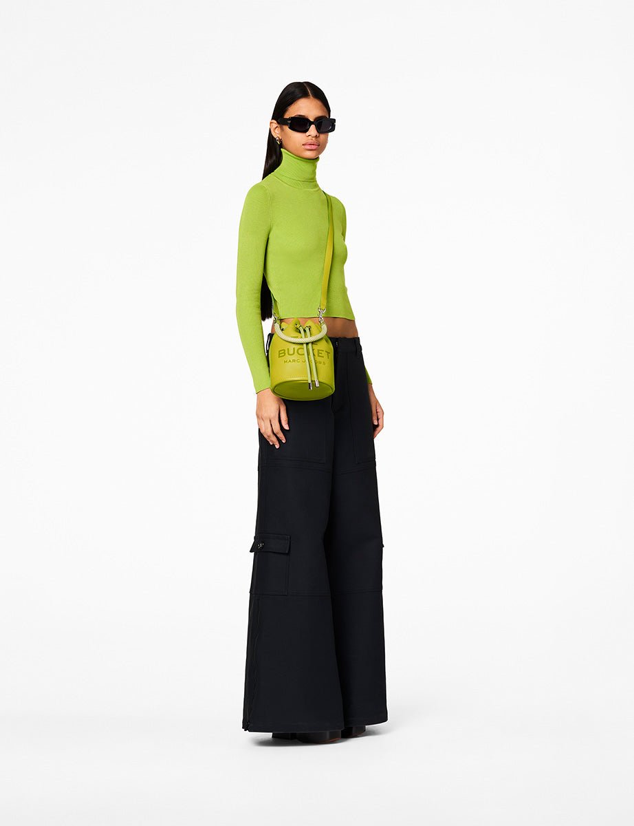 bucket bag leather citronelle - Frida SRL