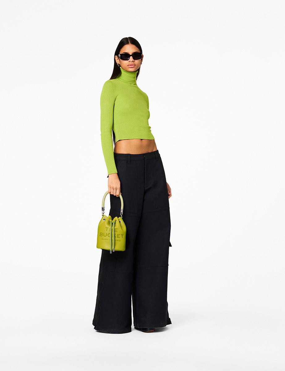 bucket bag leather citronelle - Frida SRL