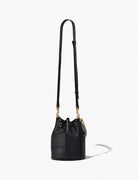 bucket bag leather nero - Frida SRL