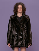 caban ecofur moro - n21 alessandro dell'acqua - pelliccia