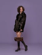 caban ecofur moro - n21 alessandro dell'acqua - pelliccia