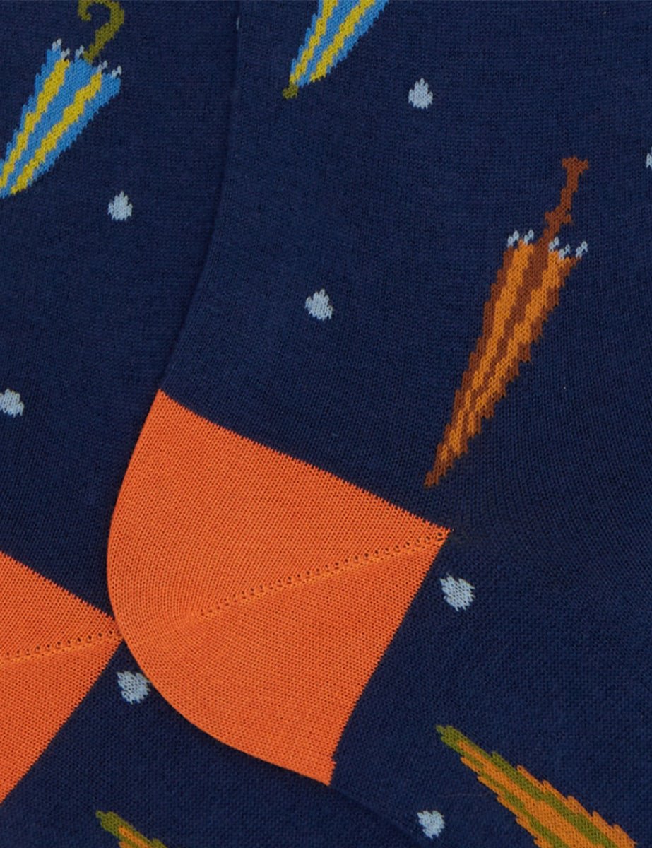 calze alte ombrelli inglese - gallo - calze