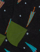 calze alte ombrelli lavagna - gallo - calze