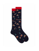 calze baite innevate oltremare - gallo - calze