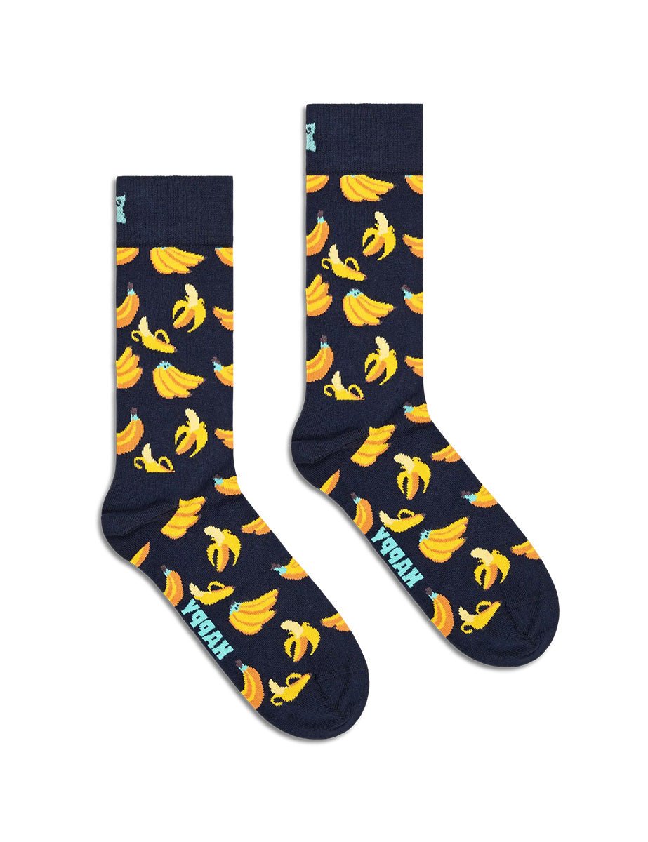 calze banana blu - happy socks - calze
