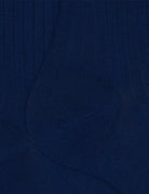 calze costa piatta tinta unita navy - gallo - calze