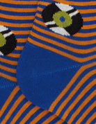 calze dischi vinile blu - gallo - calze