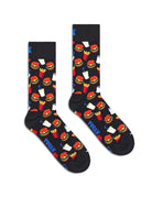 calze hamburger nero - happy socks - calze