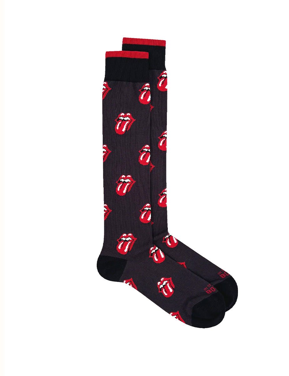 calze rolling stones grigio scuro - in the box - calze
