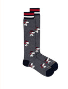 calze snoopy running grigio scuro - in the box - calze