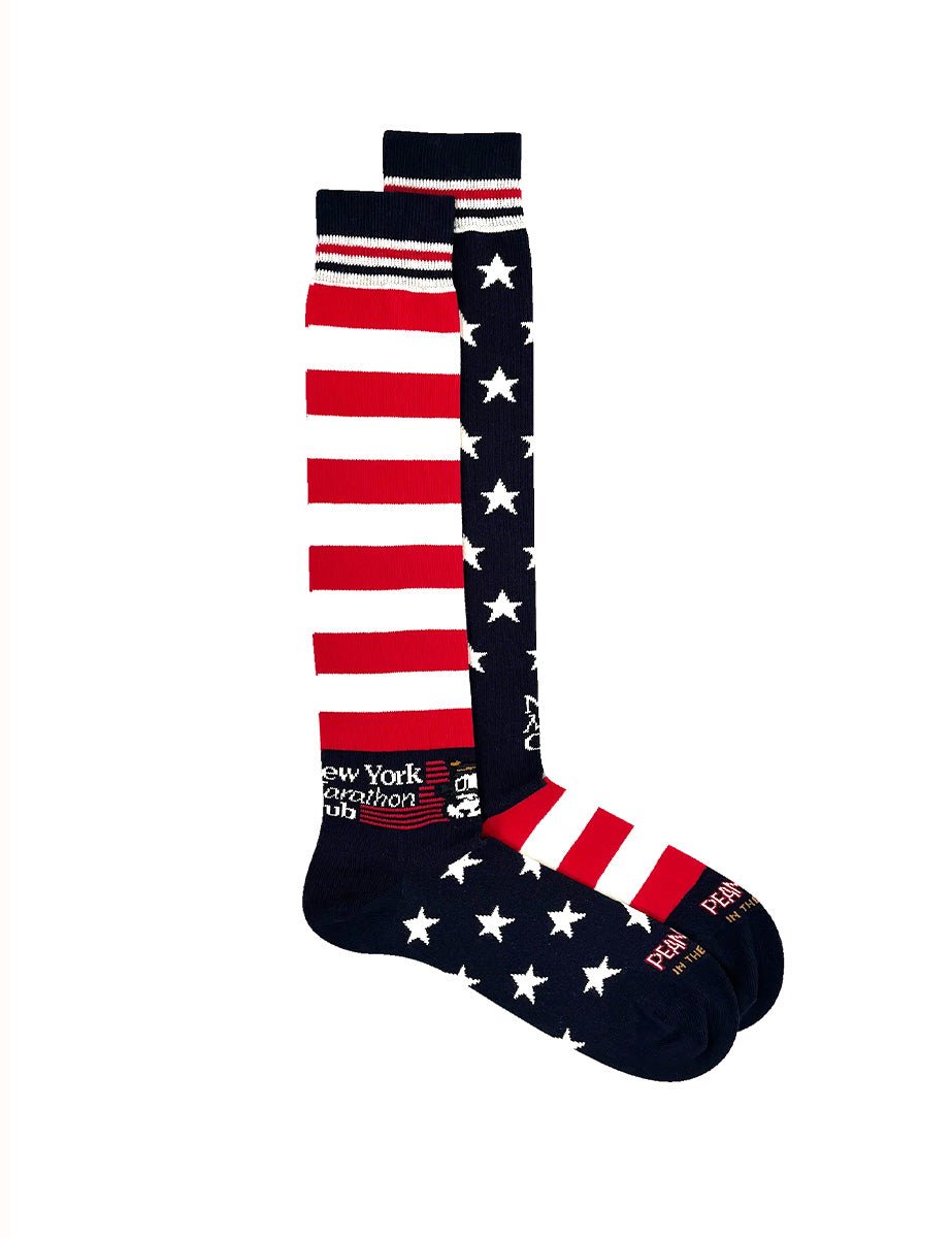 calze snoopy stars and stipes blu navy - in the box - calze