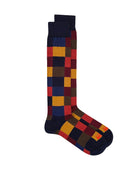 calze square blu multicolor - in the box - calze