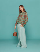 camicia bernadette garden bloom - ulla johnson - camicia manica lunga