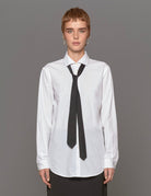 camicia bianca con cravatta - blufrida - camicia manica lunga