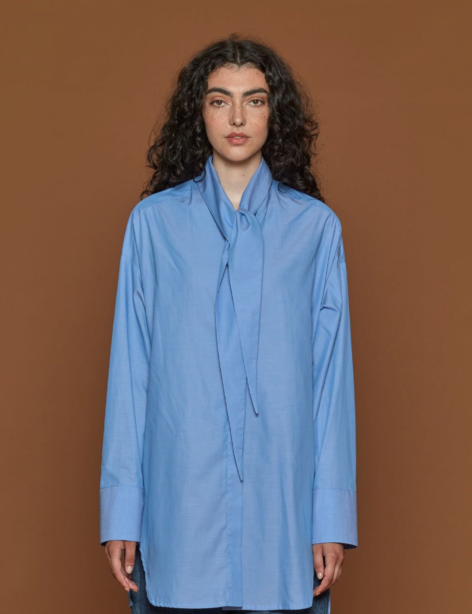 camicia carlo azzurro - jejia - camicia manica lunga