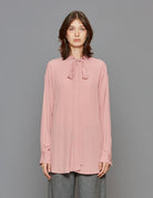 camicia fiocco cipria - Frida SRL