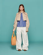 camicia jagger cropped kaki - jejia - camicia manica lunga