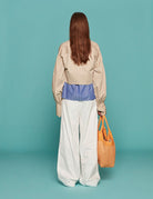 camicia jagger cropped kaki - jejia - camicia manica lunga