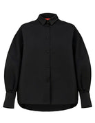camicia manica pipistrello nero - Frida SRL